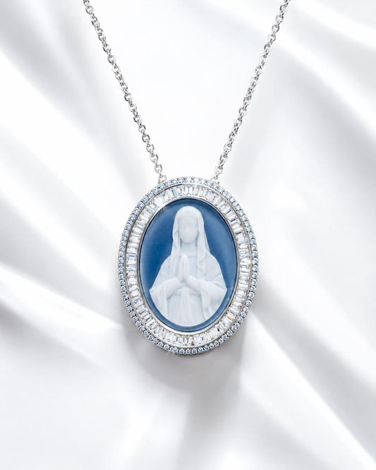 Virgin Mary - Diamond Frame